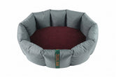 (Full Nest Grey with Burgundy)