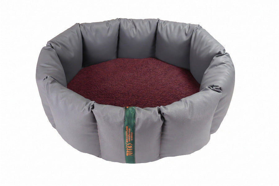 (Full Nest Grey with Burgundy)