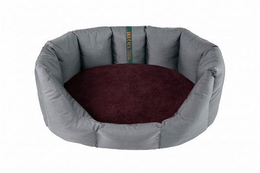 (Easy Access Grey with Burgundy)