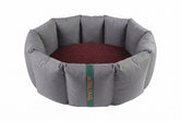(Full Nest Grey with Burgundy)