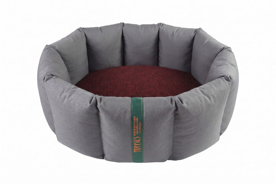 (Full Nest Grey with Burgundy)