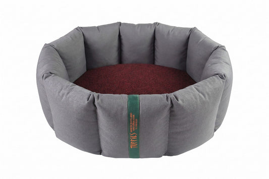 (Full Nest Grey with Burgundy)