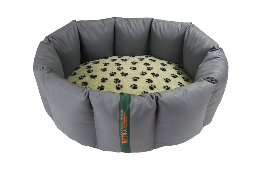 (Full Nest Grey with Paw Print)