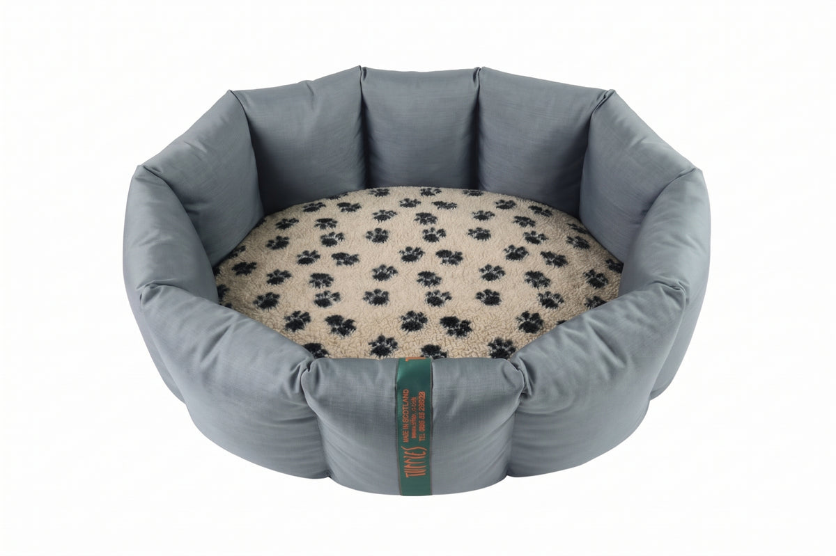 (Full Nest Grey with Paw Print)