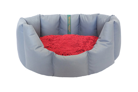 (Easy Access Grey with Red Dog Dryer)