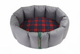 (Full Nest Grey with Red Tartan)