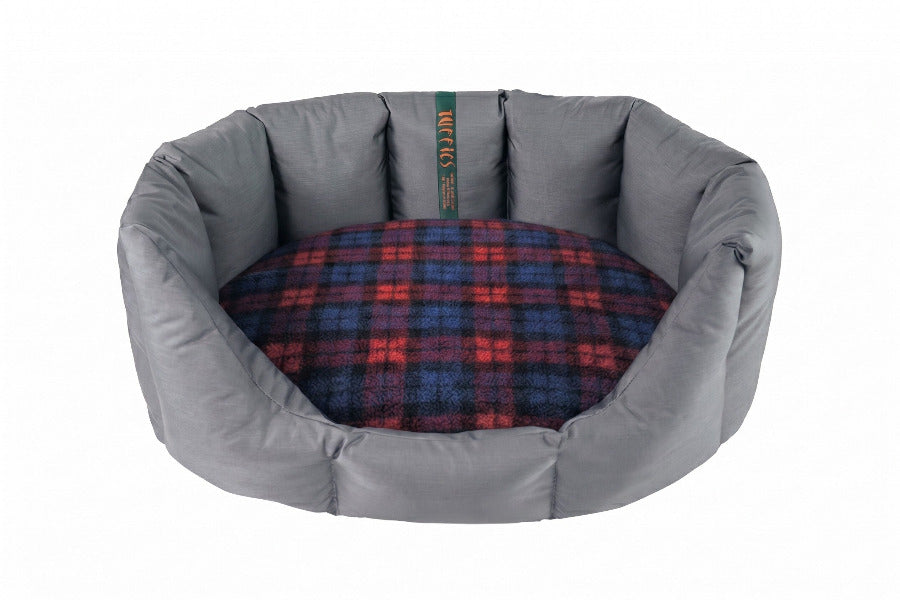 (Easy Access Grey with Red Tartan)