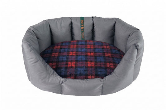 (Easy Access Grey with Red Tartan)