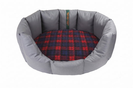(Easy Access Grey with Red Tartan)