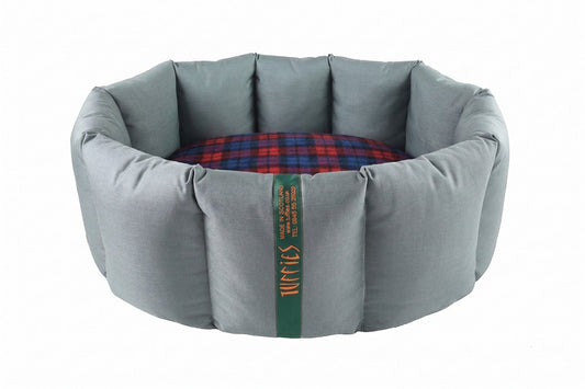 (Full Nest Grey with Red Tartan)