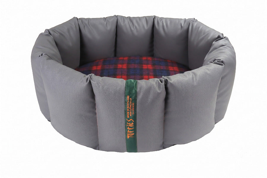 (Full Nest Grey with Red Tartan)
