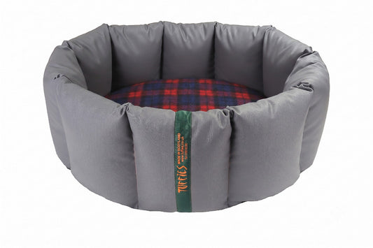(Full Nest Grey with Red Tartan)