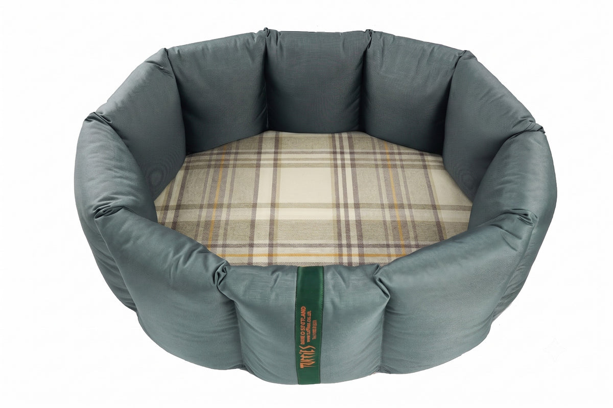CLEARANCE : Large, Full Durasoft Grey Nest with Sprigs