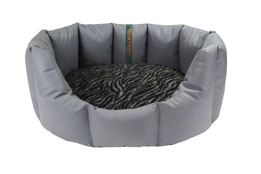 CLEARANCE : Medium, Easy Access Wipe Clean Grey Nest with Zebra