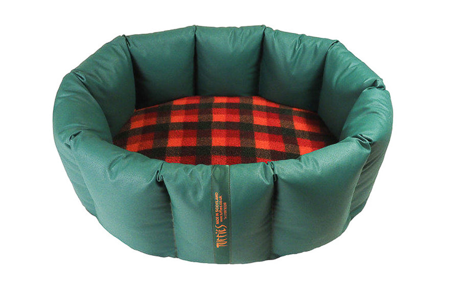 (Full Nest Green with Autumn Check)