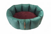 (Full Nest Green with Burgundy)
