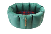 (Full Nest Green with Red Tartan)