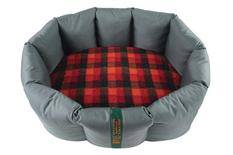 (Full Nest Grey with Autumn Check)
