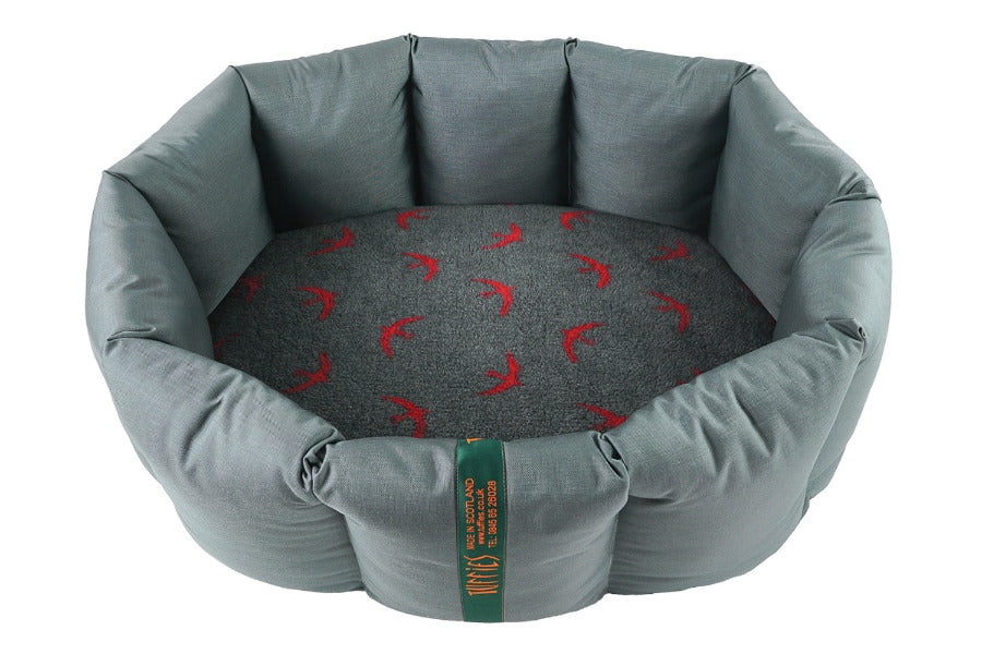 (Full Nest Grey with Red Swift)