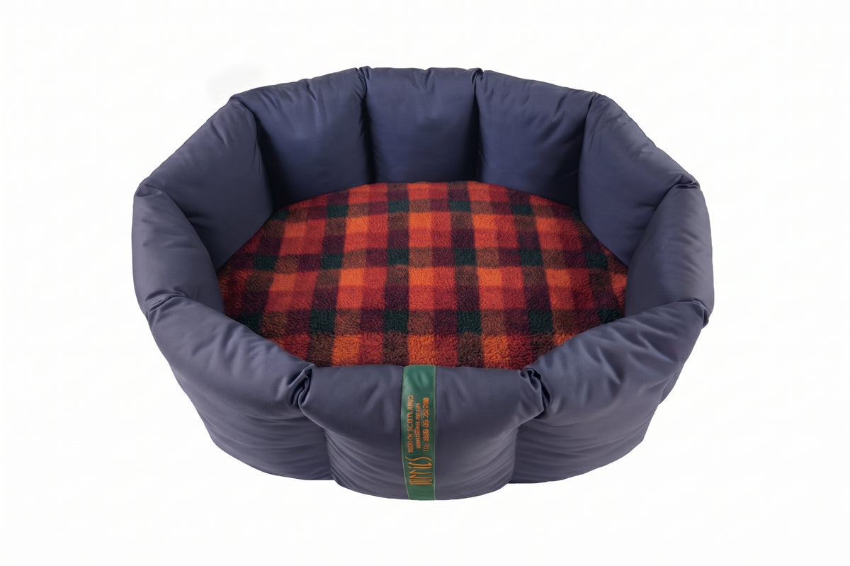 (Full Nest Navy with Autumn Check)