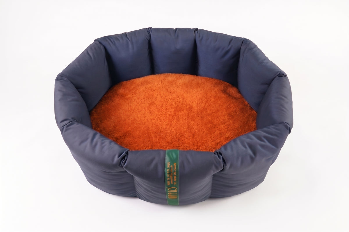 (Full Nest Navy with Burnt Orange)