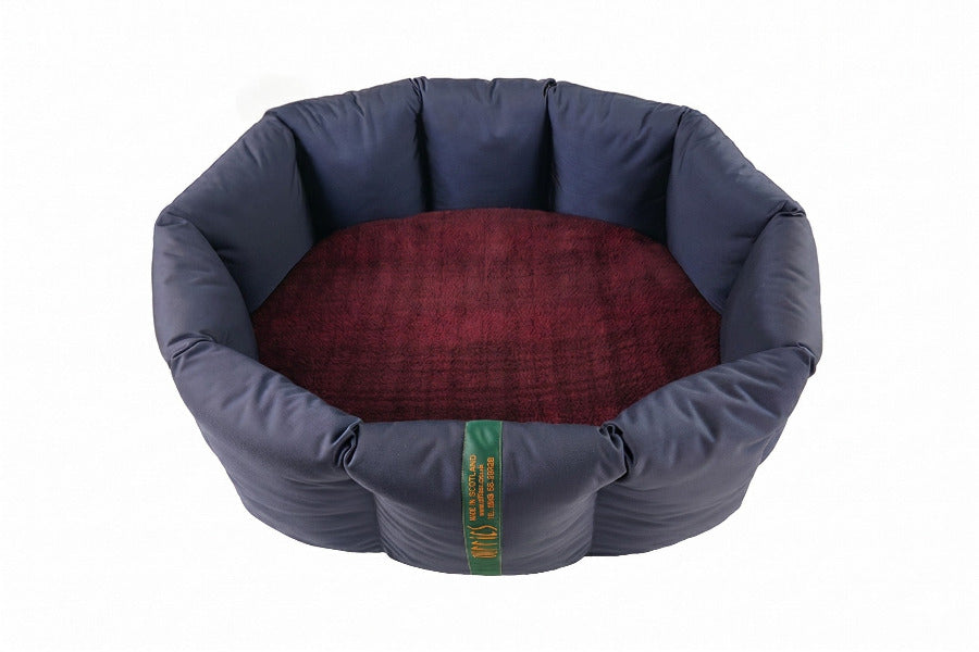 (Full Nest Navy with Burgundy)