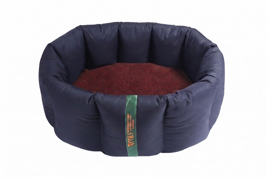 (Full Nest Navy with Burgundy)