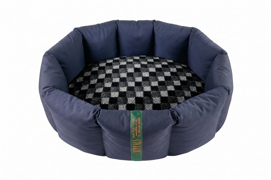 (Full Nest Navy with Grey Check)