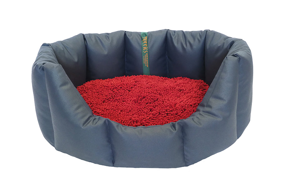 (Easy Access Navy with Red Dog Dryer)