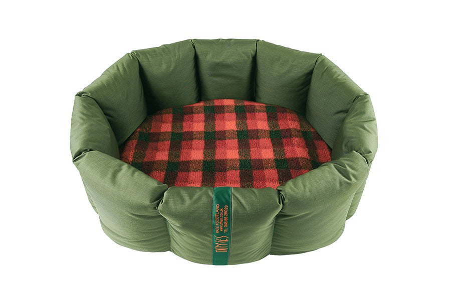 (Full Nest Olive with Autumn Check)