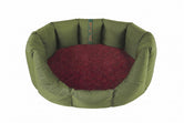 (Easy Access Olive with Burgundy)