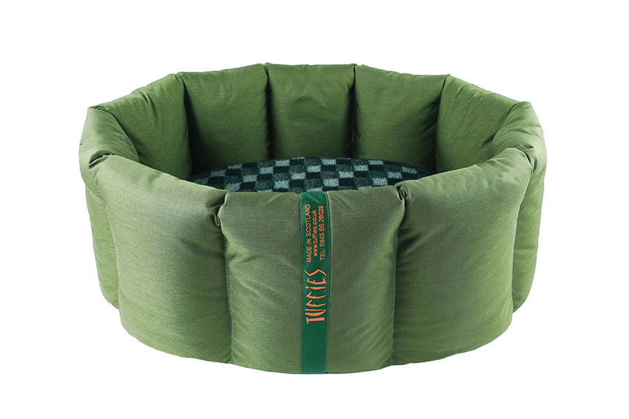 (Full Nest Olive with Grey Check)
