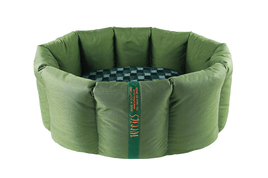 (Full Nest Olive with Grey Check)