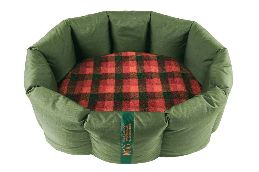 (Full Nest Olive with Autumn Check)