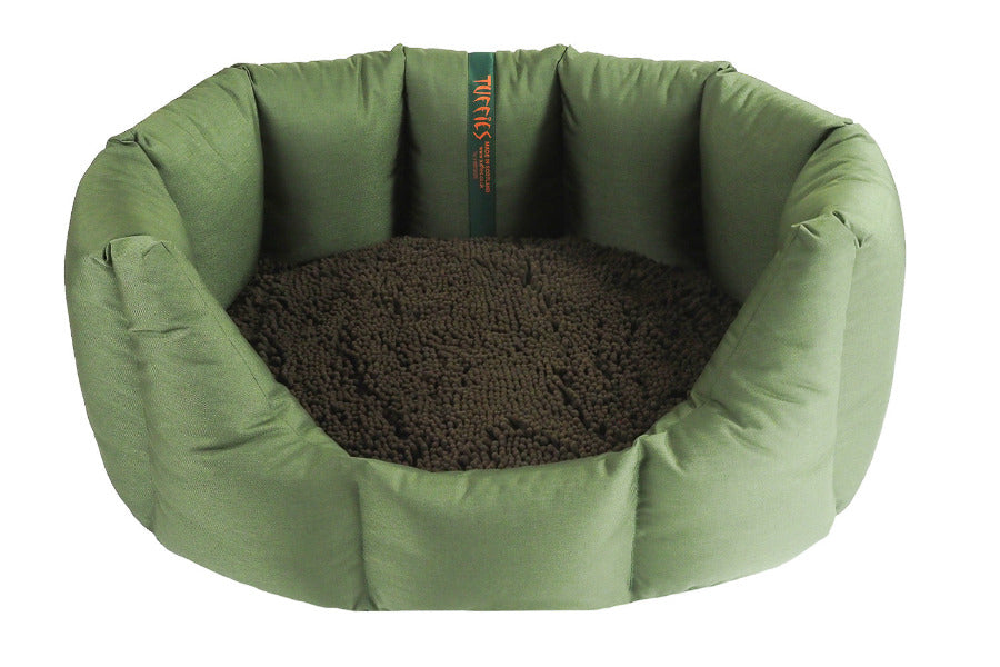 (Easy Access Olive with Brown Dog Dryer)