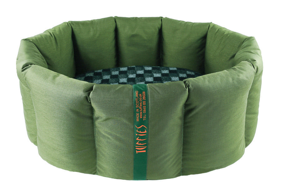 (Full Nest Olive with Grey Check)