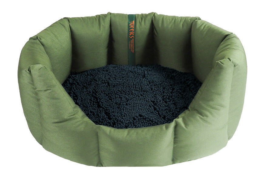 (Easy Access Olive with Navy Dog Dryer)