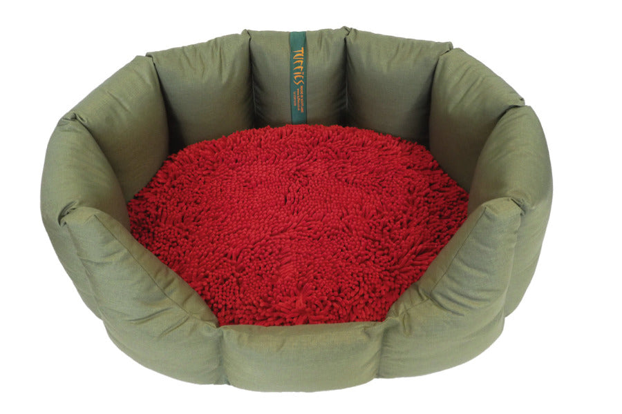 (Easy Access Olive with Red Dog Dryer)