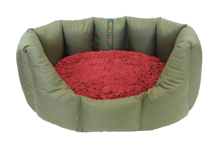 (Easy Access Olive with Red Dog Dryer)