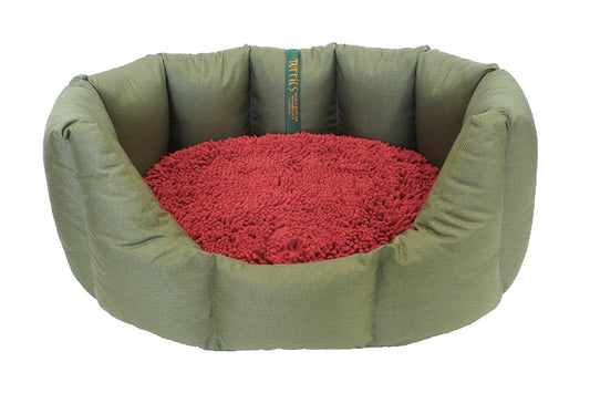 (Easy Access Olive with Red Dog Dryer)