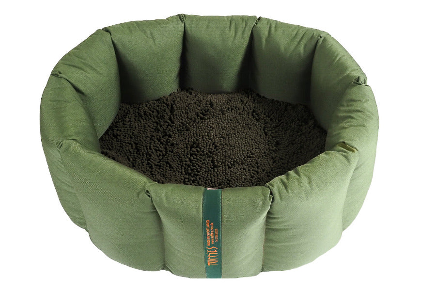 (Full Nest Olive with Brown Dog Dryer)