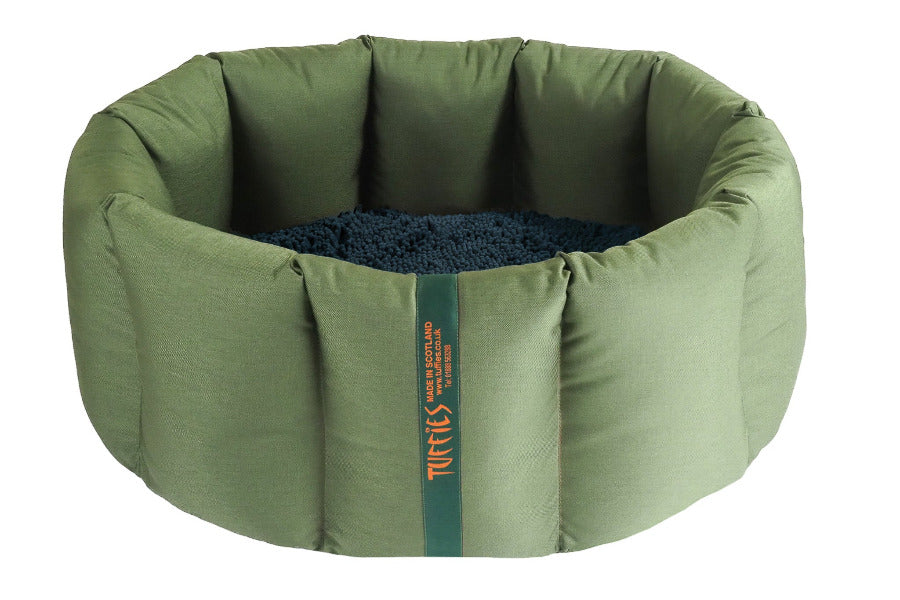 (Full Nest Olive with Navy Dog Dryer)