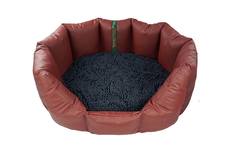(Easy Access Russet with Navy Dog Dryer)