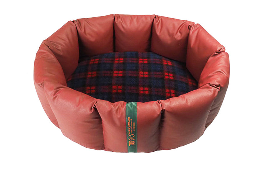 (Full Nest Russet with Red Tartan)