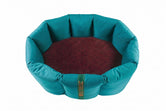 (Full Nest Teal with Burgundy)