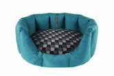 (Easy Access Teal with Grey Check)