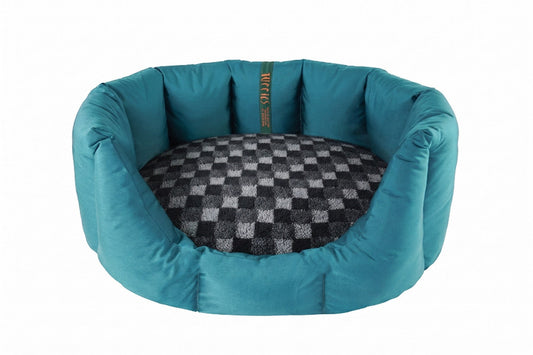 (Easy Access Teal with Grey Check)