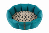 (Full Nest Teal with Paw Print)