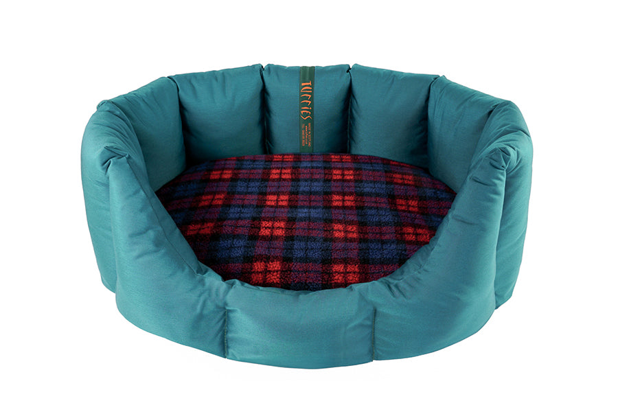 (Easy Access Teal with Red Tartan)