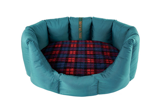 (Easy Access Teal with Red Tartan)